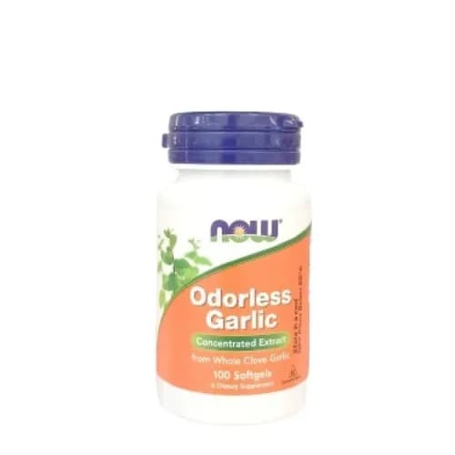 Now Odorless Garlic 100 Softgels