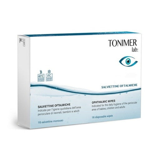 Tonimer Opthalmic Wipes 16's