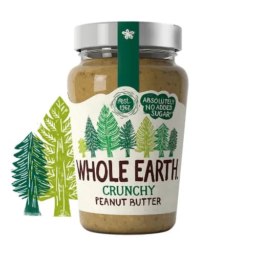 Whole Earth Original Crunchy Peanut Butter 340g