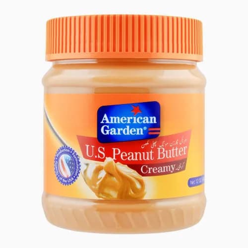 American Garden Creamy Peanut Butter 340g