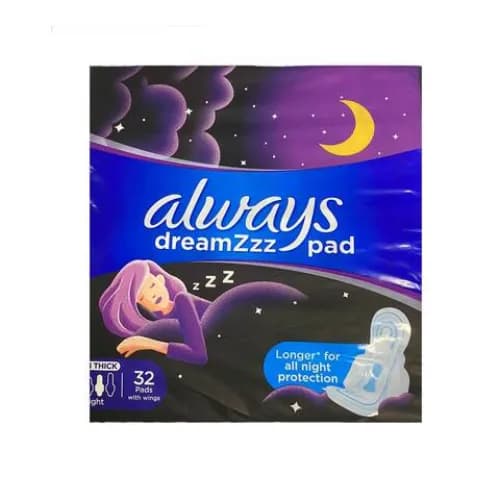 Always Night Women Pads Maxi Thick 32's