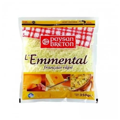 Paysan Breton Shredded Emmental Cheese 350G