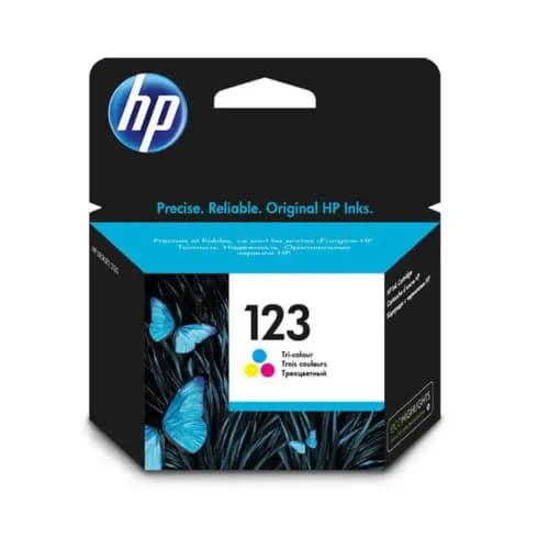 HP 123 Ink Cartridge - Tri-Color