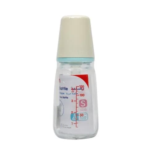 Pigeon Nursing Glass Bottle 03m 120ml White Cover