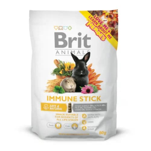 Brit Animals Immune Stick For Rodents 80 G