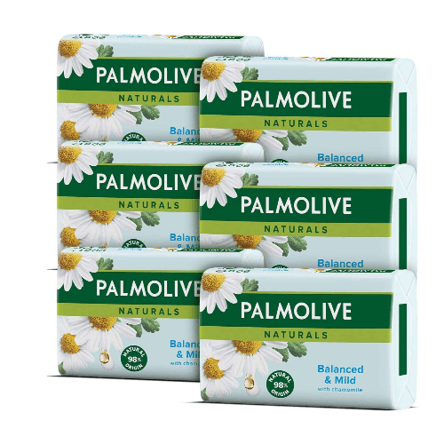 Palmolive Soap Cam.E & Vit.E White 6X150Gm@Sp