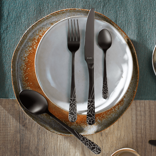Amefa Austin Frost Cutlery Set –24pcs