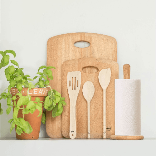 Vertical Towel Holder In  FSC® Certified Oiled Beech D140x315 6