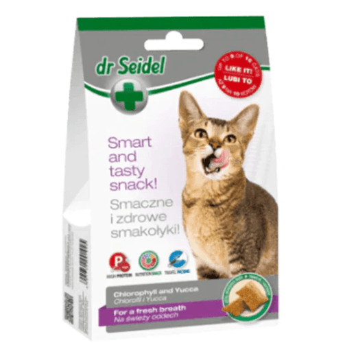 Dr Seidel Snacks For Cats - For A Fresh Breath 50 G