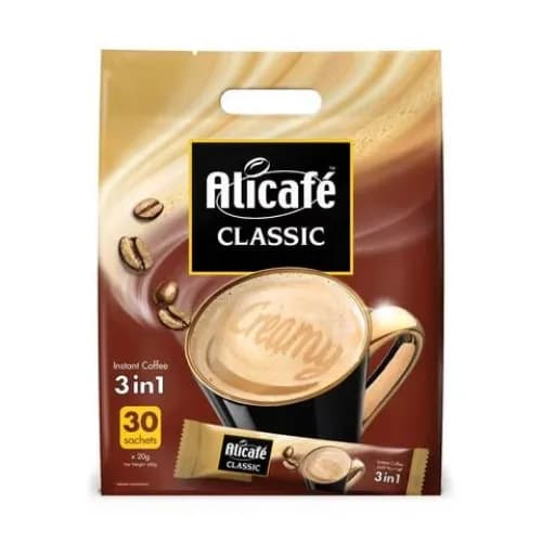 Alicafe Classic 3In1 Instant Coffee 20gx30's