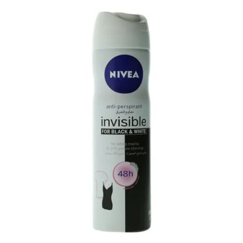 Nivea Deodorant Female Invisible Black & White Original Spray 150ml