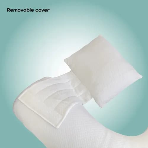 Moon - Organic Multi-position Pregnancy Pillow (White)