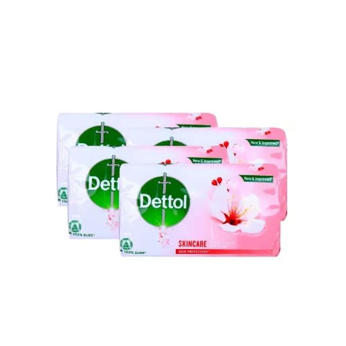 Dettol Soap Skincare 170g X 4 Sp