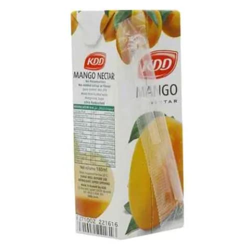 KDD Juice Mango Nectar 180ml