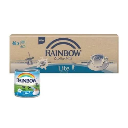 Rainbow Lite Evaporated Milk 170Gx48