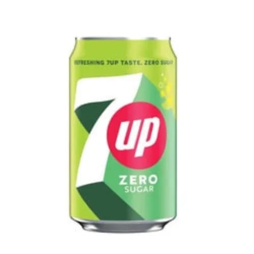 7 Up Free Soft Drink Can 330ml