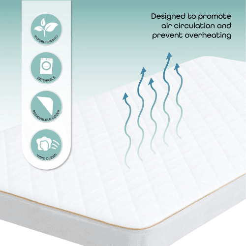 Moon Crib Matress - 126 X 65 X 7cm