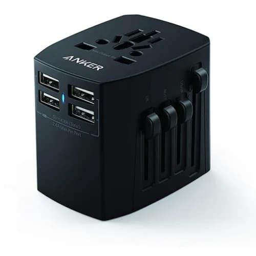 Anker-Universal-Travel-Adapter-With-4-Usb-Ports-Interchangeable-Travel-Charger-A2730H11