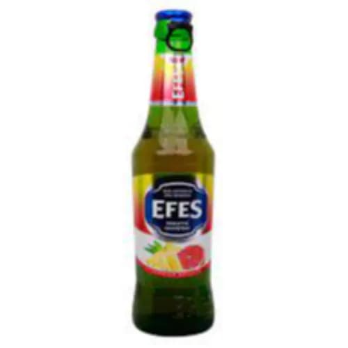 Efes Pineapple/Grapefruit Flavor Non Alcoholic Malt Beverage Bottle 330 Ml