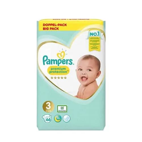 Pampers Premium Protection Size 3, 66pcs