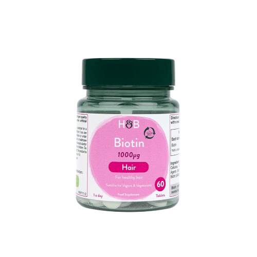 Holland & Barrett Biotin 1000Ug 60 Tablets