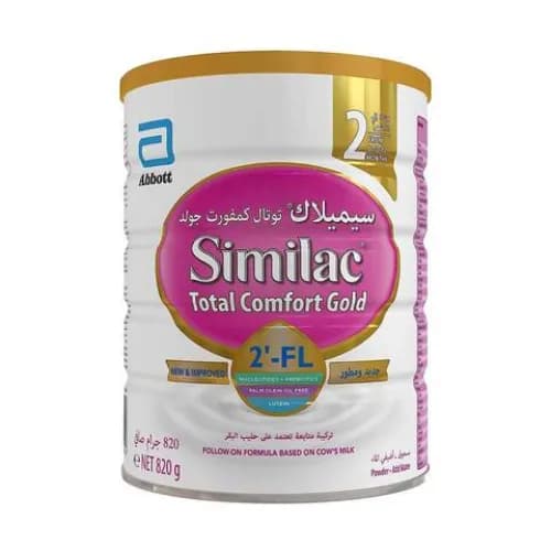 Similac Total Comfort Baby Food Gold 2, 820gr