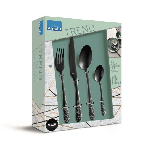 Amefa Austin Frost Cutlery Set –24pcs