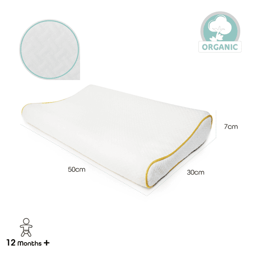Moon - Organic Cool Pillow (White)