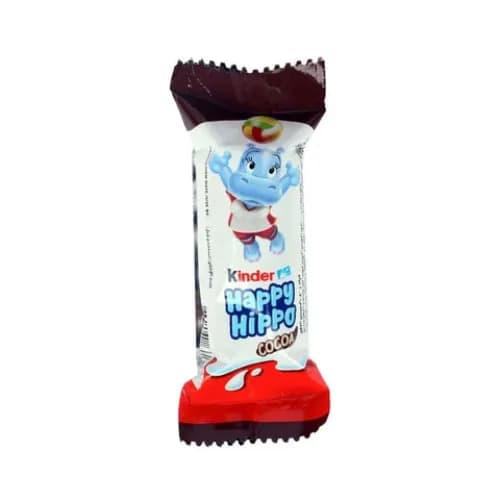 Kinder Happy Hippo Milk And Hazelnut Cream Biscuits T1 21g