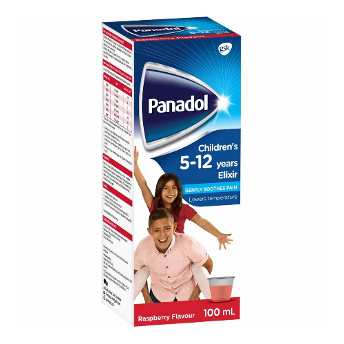 Panadol 5 12 Years Elixir 100Ml