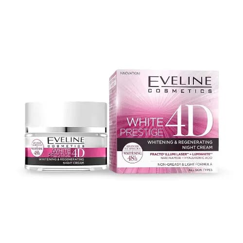 Eveline - White Prestige 4D Night Cream - 50Ml