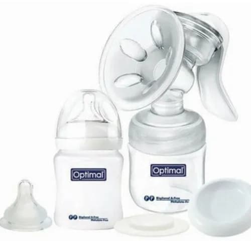 Optimal NaturalFit Manual Breast Pump 0m 120mltimes2