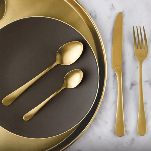 Amefa Austin Gold Cutlery Set – 24pcs