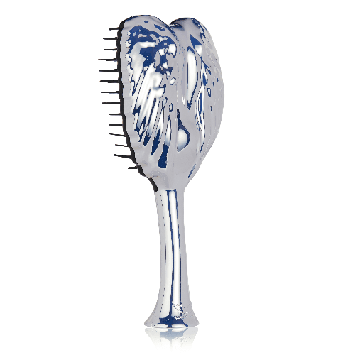 Tangle Angel Professional Large Hair Brush Chrome White 22354