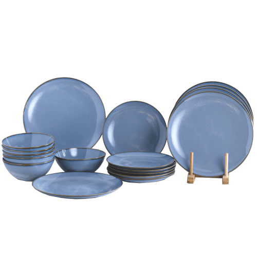 Pearl blue ChiChi Dinner Set 18pcs