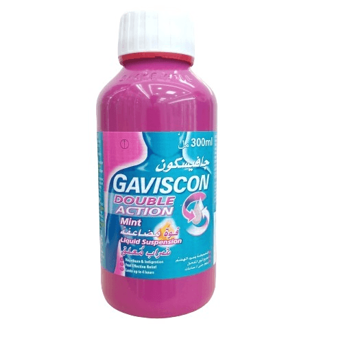 Gaviscon Liquid Double Action Mint 300Ml
