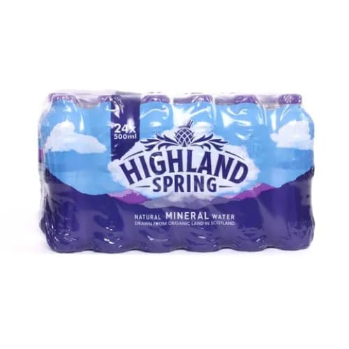 Highland Spring Mineral Water 500mlx24's