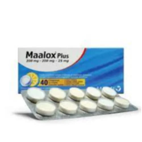 Maalox Plus Chewable Tablets 40'S