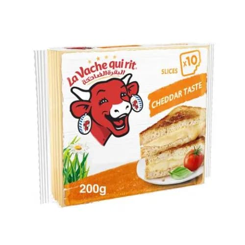 La Vache Qui Rit Cheddar Taste Slice Cheese 200G