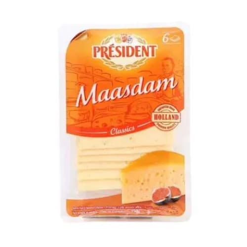 President Maasdam Classics Cheese 150G