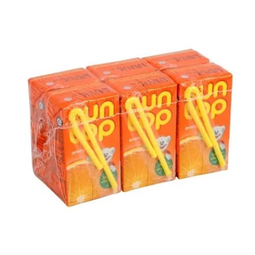 Sun Top Orange Fruit Drink 125ml×6