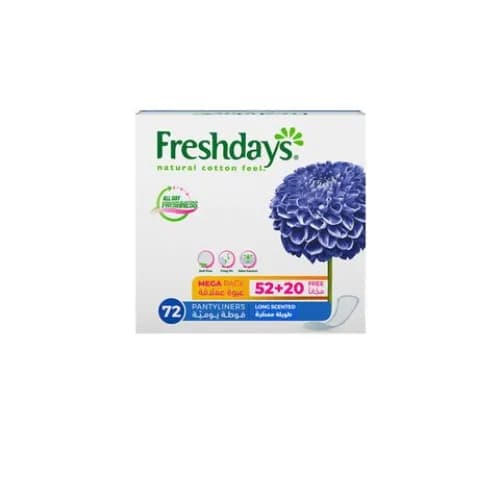 Freshdays Panty Liners 72pcs