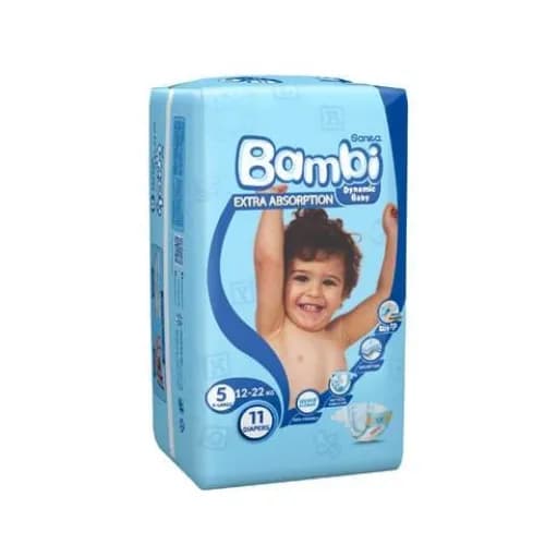 Bambi Diapers Size 5, 74pcs