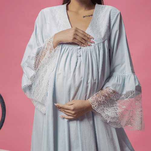 546 Women Dress - Blue