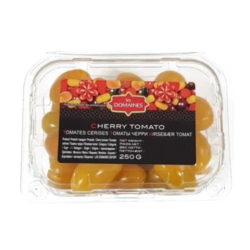 Les Domaines Tomato Cherry Yellow Plum Punnet 250G