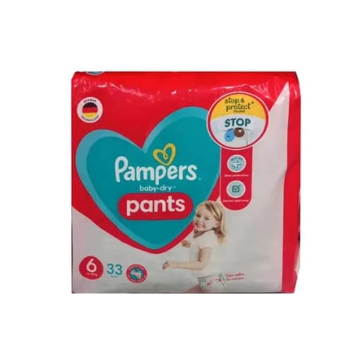 Pampers Baby Dry Diaper Pants Size 6 33 Pieces