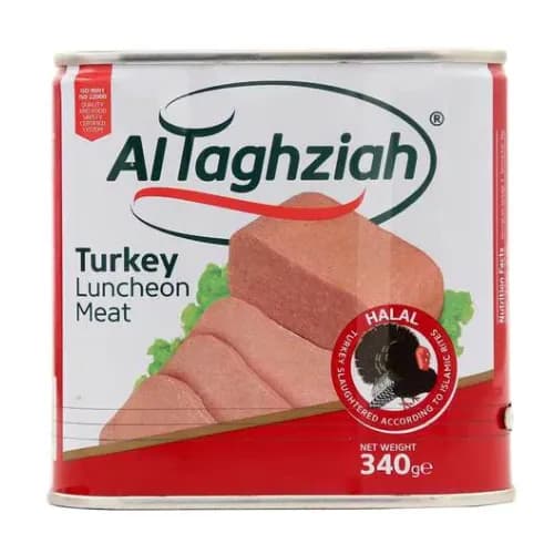 Al Taghziah Turkey Luncheon Meat 340G