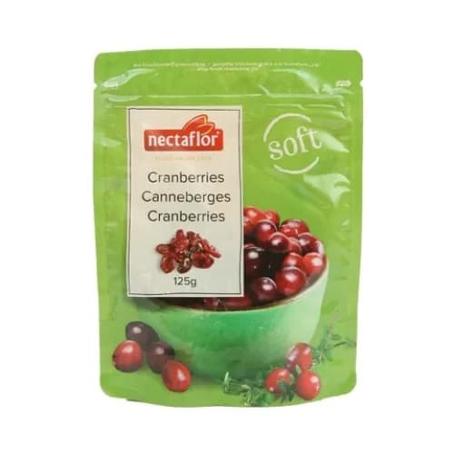 Nectaflor Soft Cranberries 125G