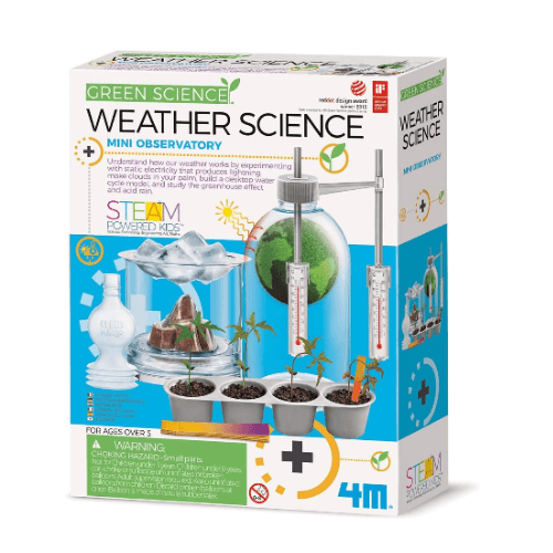 4M Green Science Weather Science Kit STEM Mini Observatory