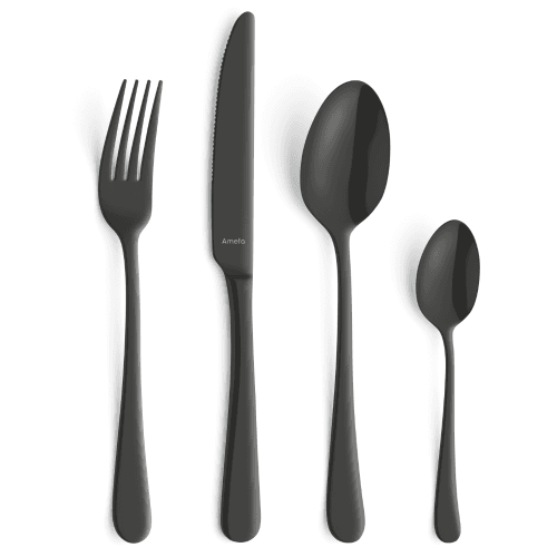 Amefa Austin Black Cutlery Set –24pcs